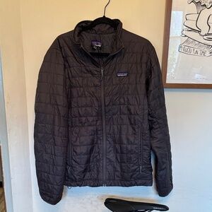 Men's Patagonia Black Quilted Jacket